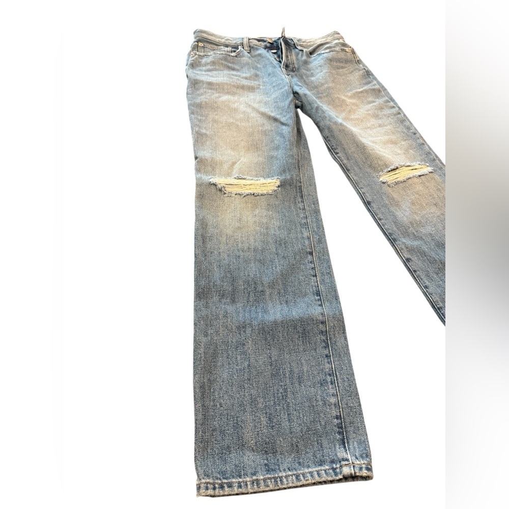 J Crew Mid-Rise Slouchy Distressed Jean in 1984 Slouchy Size 28 - Picture 5 of 10